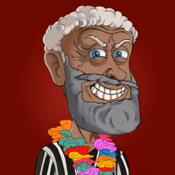 Party Grandpa Retirement Club #1539