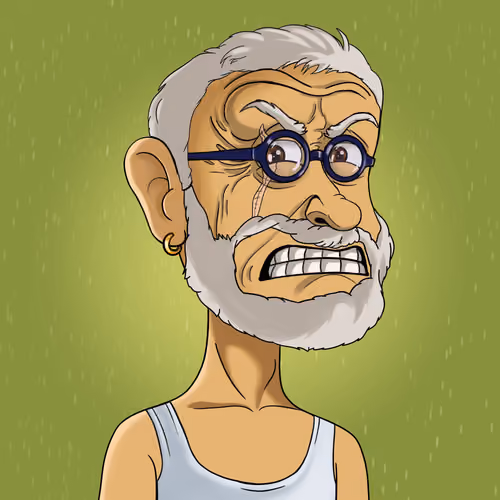 Party Grandpa Retirement Club #4415