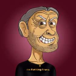 Party Grandpa Retirement Club #2220