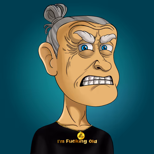 Party Grandpa Retirement Club #1064