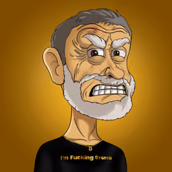 Party Grandpa Retirement Club #4050