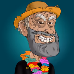 Party Grandpa Retirement Club #1748