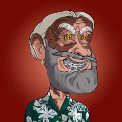 Party Grandpa Retirement Club #2524