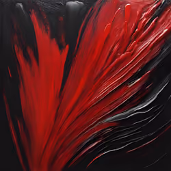 Crimson Swirl #18