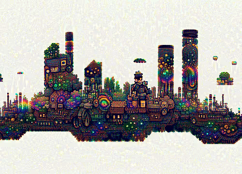 Floating Cities Pixelgan
