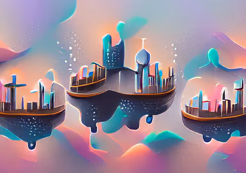 Floating Cities Pixelgan
