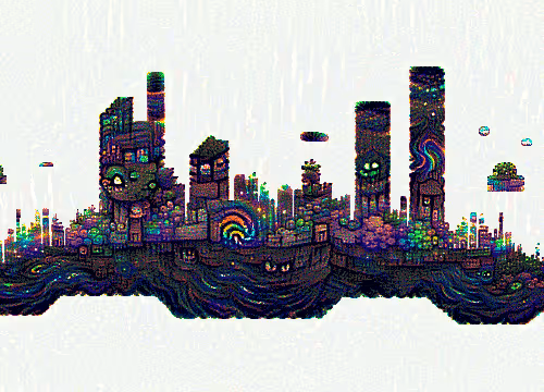 Floating Cities Pixelgan