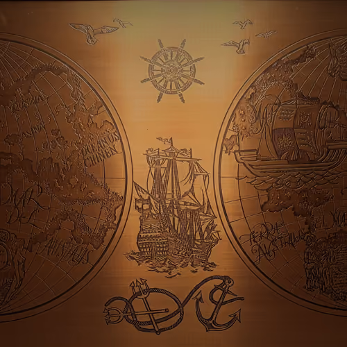 World Nautical Map 