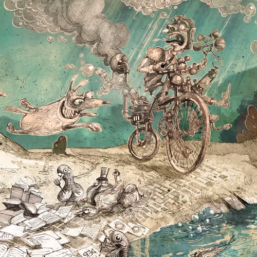 Dog and Bike