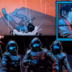metaKnights Crypto Graphic Novel // E0.0 // mPage //#Trial