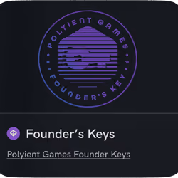Polyient Games Founder's Key