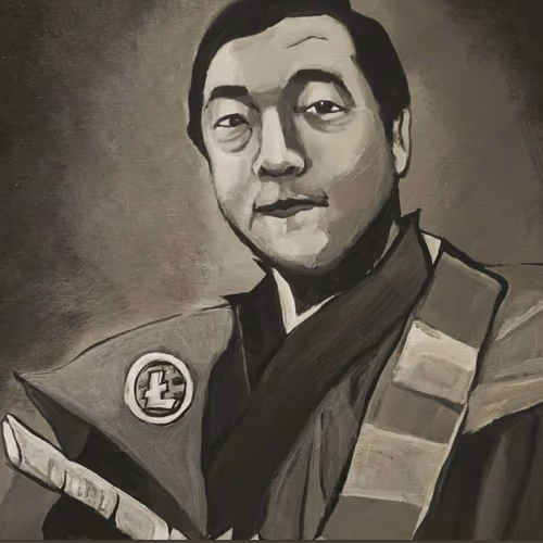  Charlie Lee Samurai painting