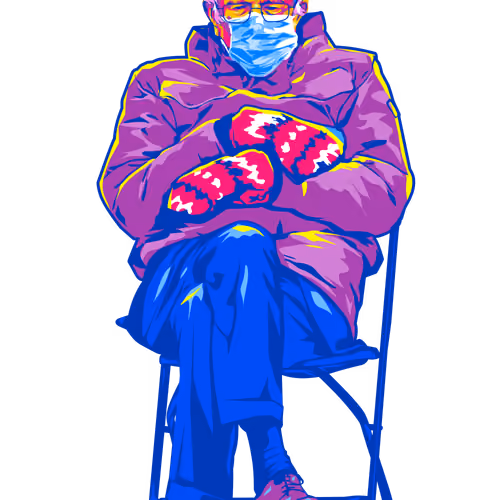 Colorful Bernie