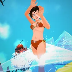Original 3D GIRL Series ENJOY SUMMER
