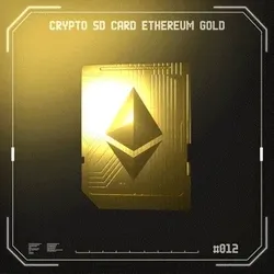 Crypto SD Card Ethereum Gold #012