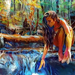 Psychedelic in the Forrest no.2