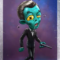 Zombie Stars #027 - James Bond