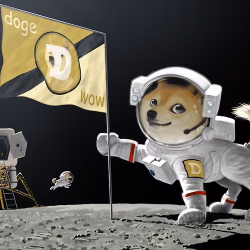 Doge moon landing