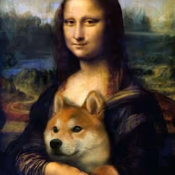 Mona Lisa HODL DOGE