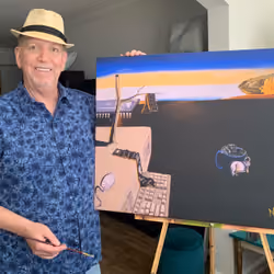 The Persistence of Upgrading Memory 24"x30" Canvas Print