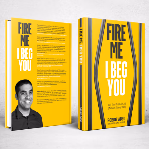 V2 and Final Version of Fire Me I Beg You Cover Front and Back
