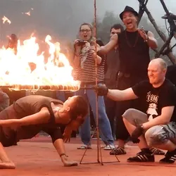 Fire Limbo Dance