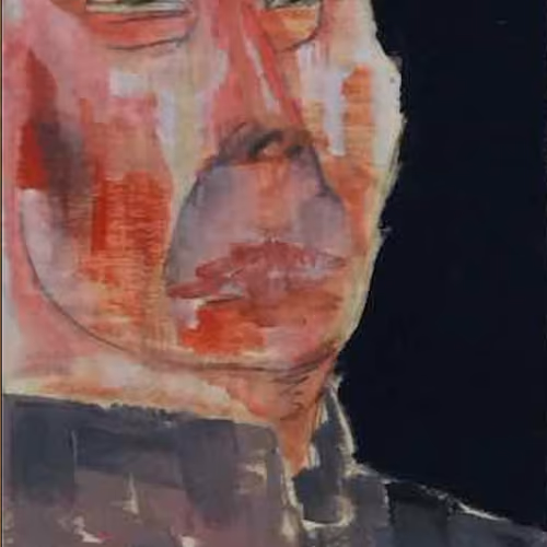 sweating chinese man