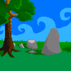Tree and 3 stones