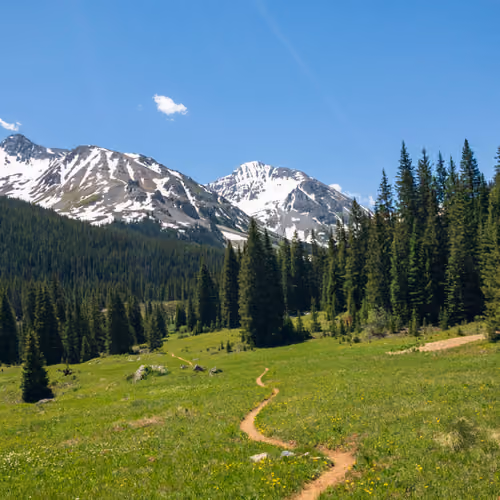 Mountain summer. 