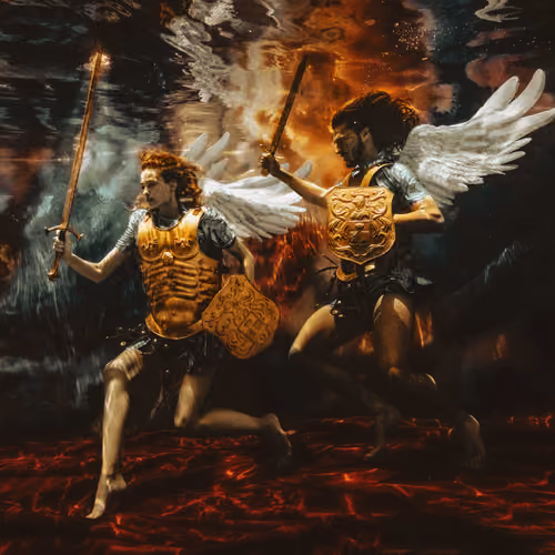 Archangel Michael and Gabriel