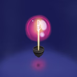 Abstract lightbulb 