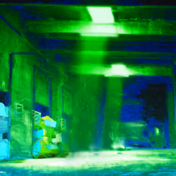 Armored mecha Lost-place