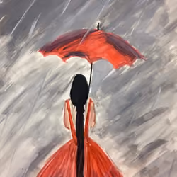Alone In Red