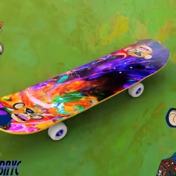 Bored Ape Sk8 Club by LightGod / bored ape Owner of Apes #6065 & #