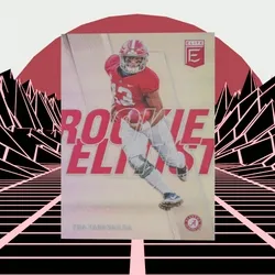 Tua Tagovailoa 2020 Donruss Elite Rookie Elitist Insert MIAMI DOLPHINS 