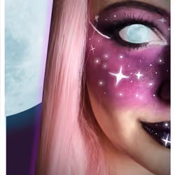Galaxy Queen - Facepaint Variant 04