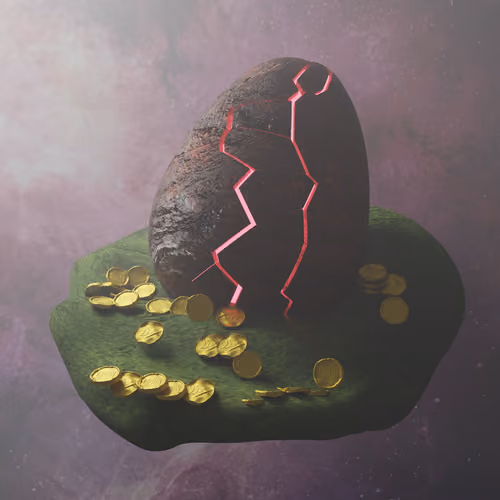 Rare EGG with PMON coins