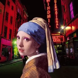 Johannes Vermeer - Girl with a Pearl Earring [Magara 21]