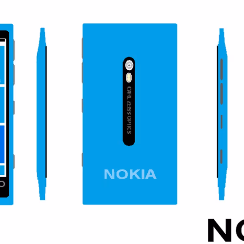 Nokia Lumia 920 Paint done in Windows XP - MS Paint