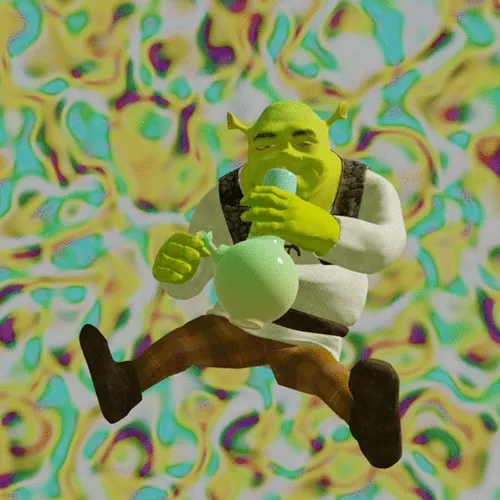 Shrek Take a Bong Rip