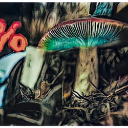 MLIBTY Mushroom project. BloodyPercent camp