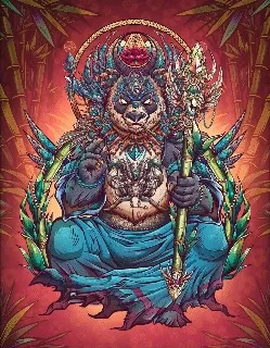 “God Panda of the forest” (Legendary 1/1)