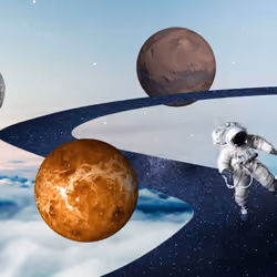 A Walk Through Space