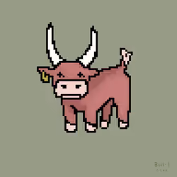 "Bull 1" Coin Critter #13