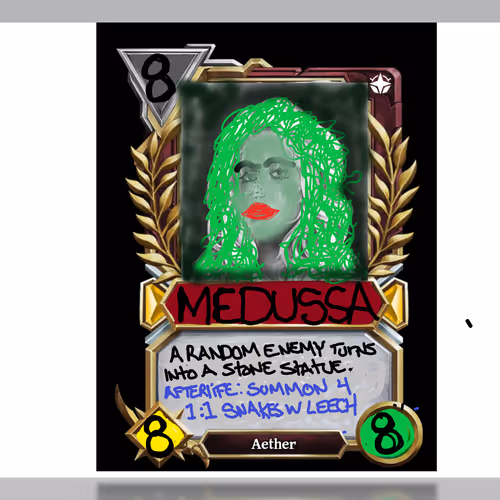 GODS UNCHAINED MEDUSSA
