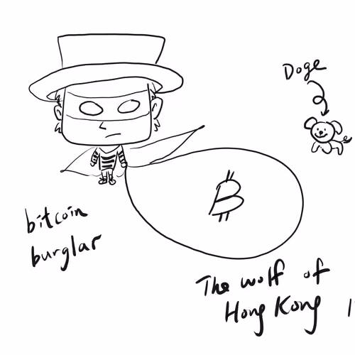 BITCOIN BURGLAR & LITTLE DOGE