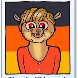 Angela chipmunk merkel