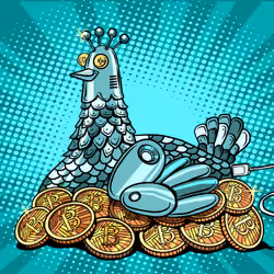 Golden Crypto Fowl