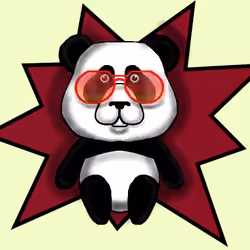 Retro Panda #1