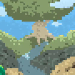 Pixel Art World Tree